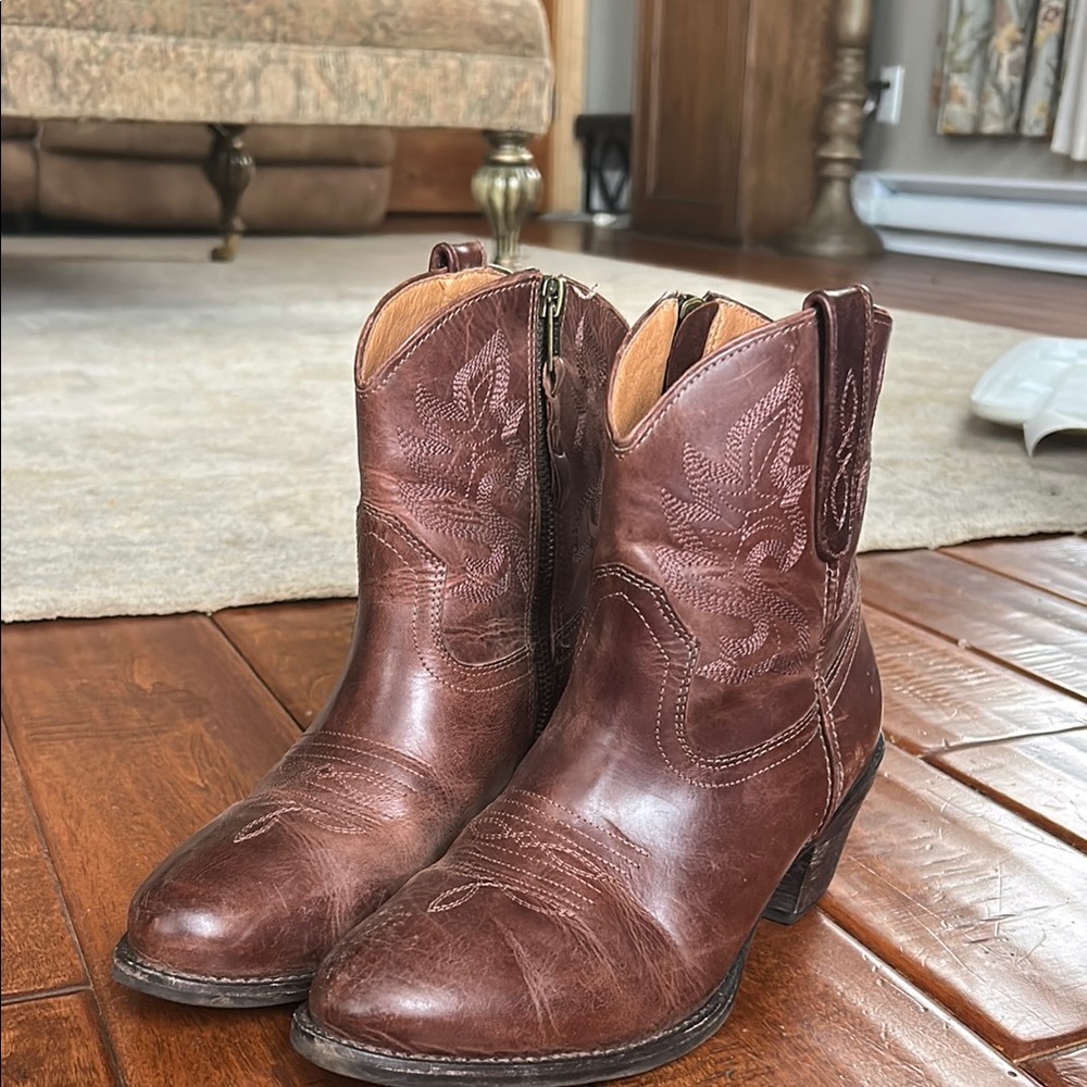 Matisse leather western boots sz 6.5
